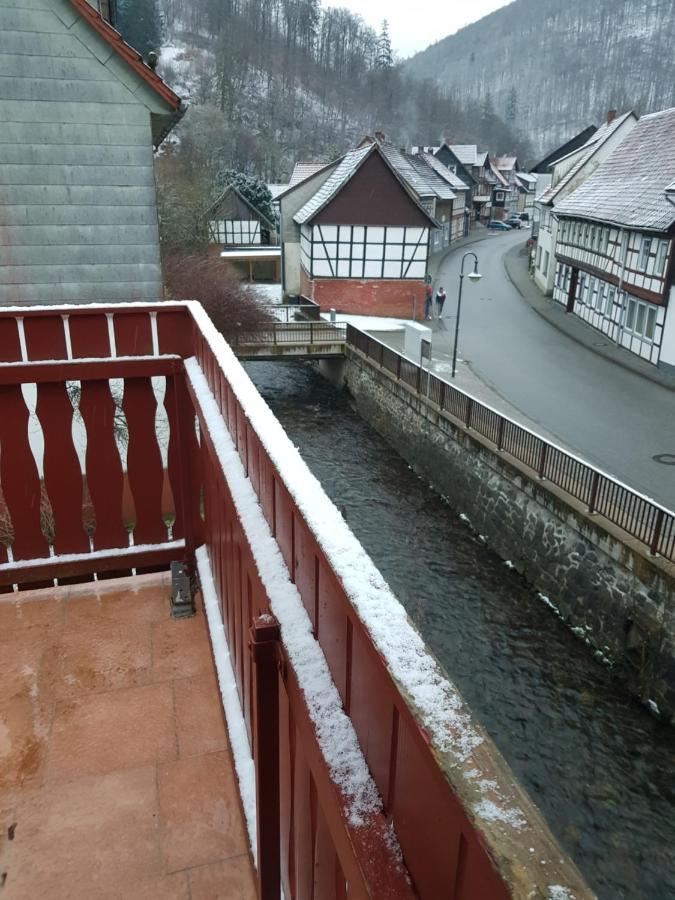 Haus Am Fluss Mit Wunderschoener Dachterrasse Mit Flussblick ,Garten Und Grill Zorge Ngoại thất bức ảnh